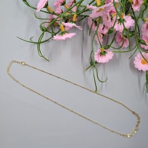 Minimalist And Vintage Gold Plated Necklace